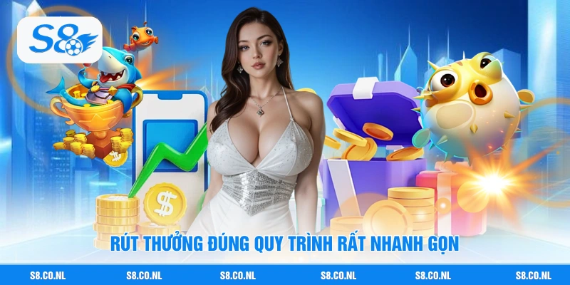 Rút thưởng đúng quy trình rất nhanh gọn
